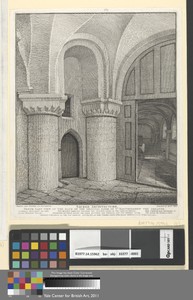 Northeast View of the Back of the Original Altar of St. Barts the Great