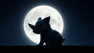 Nosepass Moon Silhouette
