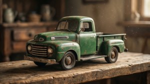 Nostalgic Vintage Display
