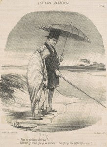 Nous ne partirons donc pas!  -Hortense, je crois que ça va mordre . . . Rien plus qu'une petite demi-heure!