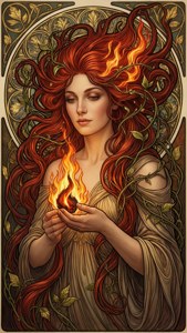Nouveau Fire Maiden