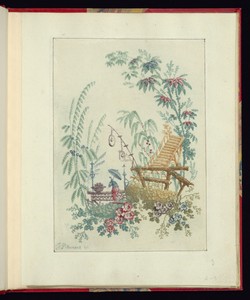 Nouvelle suite de cahiers arabesques chinois a l'usage des dessinateurs et des peintres, no.1