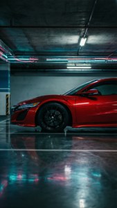 NSX Neon Garage