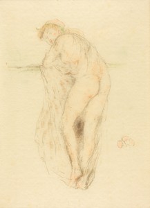 Nude Model, Back View