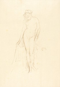 Nude Model, Standing