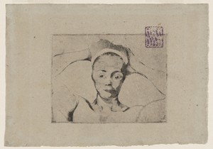 Nude with Hands Behind Her Head (Nue avec les mains derrières la tête)