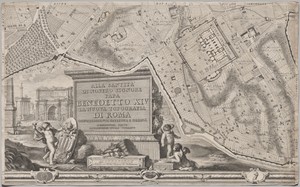 Nuova pianta di Roma data in luce da Giambattista Nolli l’anno MDCCXLVII, known as La Pianta Grande di Roma