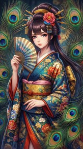 Nuriko's Peacock Elegance