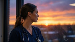 Nurse Sunrise Reflection