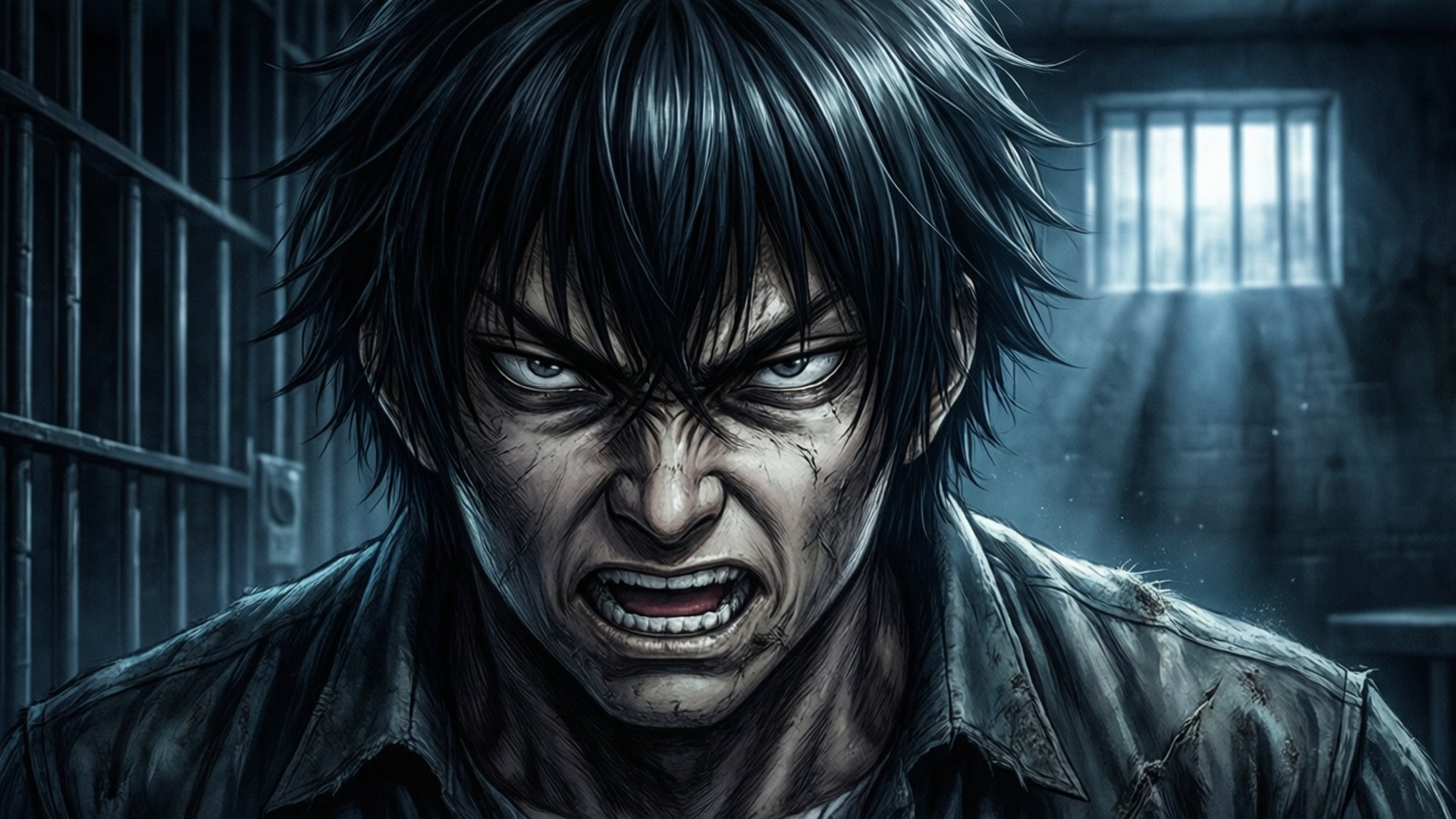 Nyan's Fierce Prison Stare by Wallpapers.art Studio