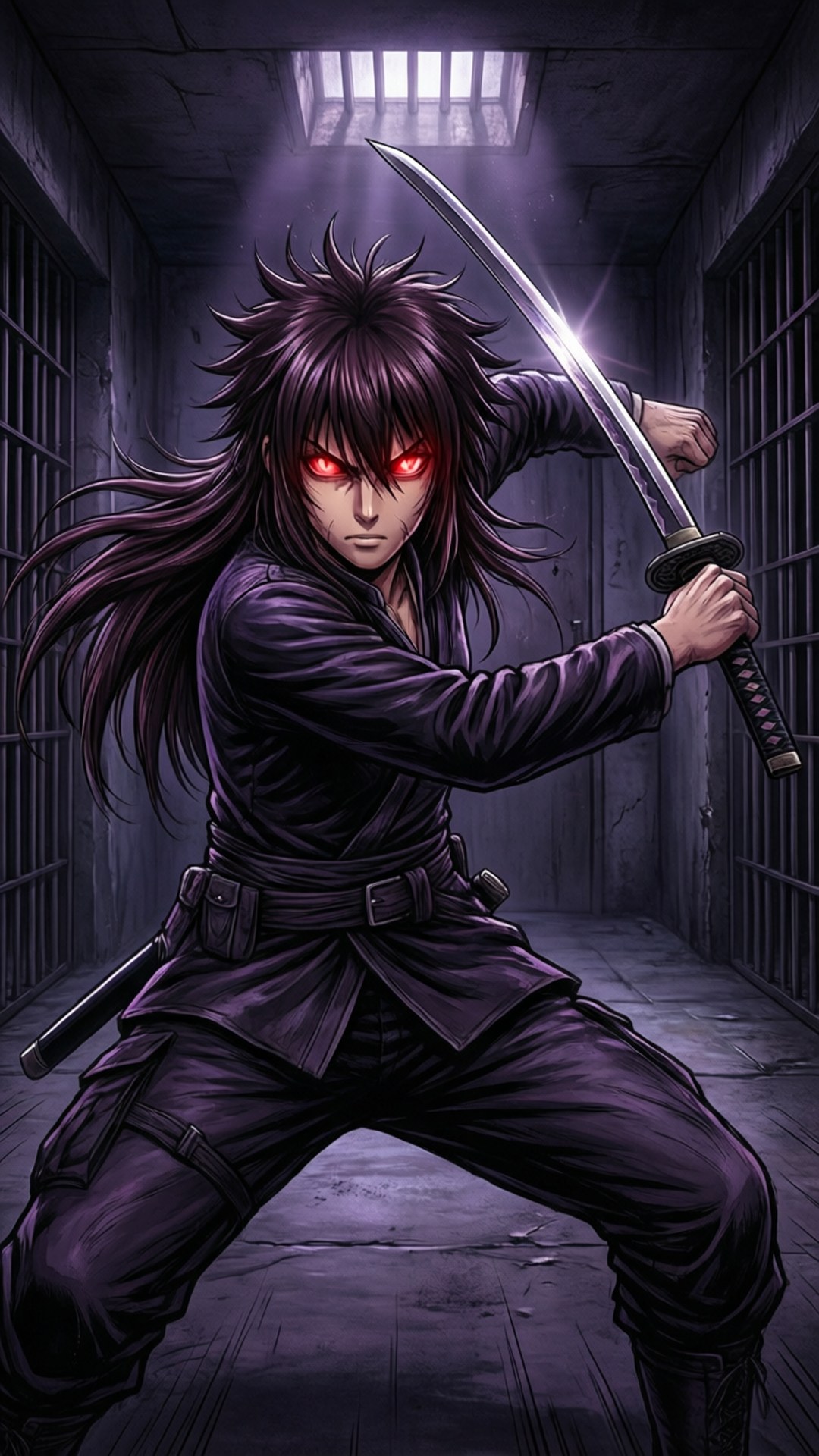 Nyan's Sword Strike by Wallpapers.art Studio