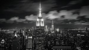 NYC Night Skyline