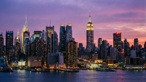 NYC Skyline at Dusk