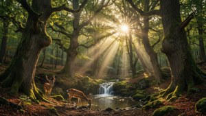Oakwald Forest Sunrise