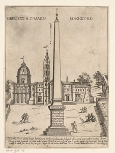 Obelisk voor de Santa Maria Maggiore