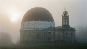 Observatory in Morning Fog