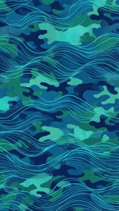 Ocean Blue Camo