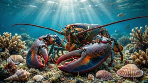 Ocean Floor Lobster
