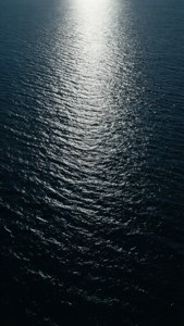 Ocean Moon Reflection