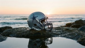 Ocean Sunrise Helmet