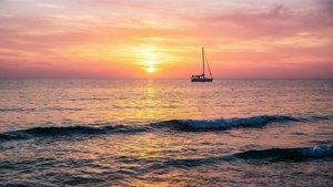 Ocean Sunrise Serenity