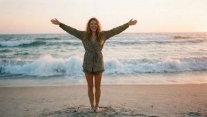 Ocean Sunset Joy