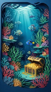 Ocean Treasure Pop-Up