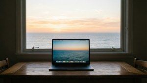 Ocean View Laptop
