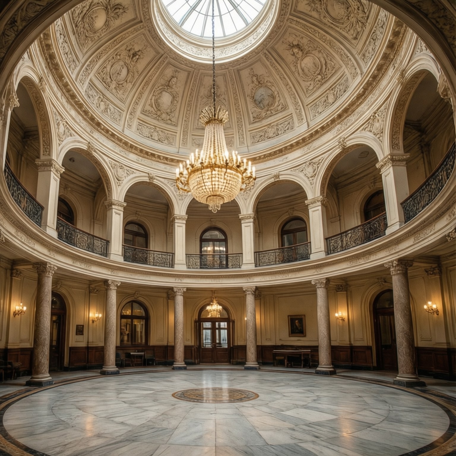 Octagon Grandeur by Wallpapers.art Studio
