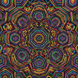 Octagon Mandala Kaleidoscope