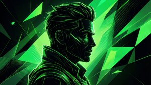 Octane Neon Silhouette