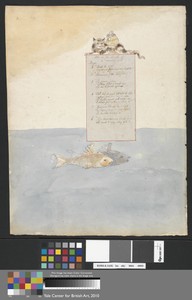 Ode on the Death of a Favourite Cat, Drowned in a Tub of Gold Fishes; Title Page