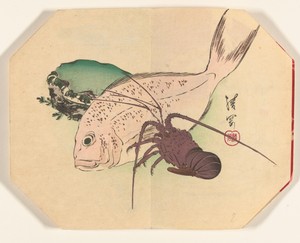 Oester, vis en langoustine