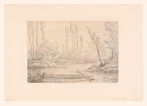 Oever van de Somme in de buurt van Amiens