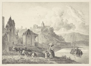 Oever van een rivier