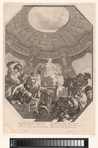 Offer voor het standbeeld van Justitia