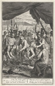 Offerande van de buit van de Midjanieten