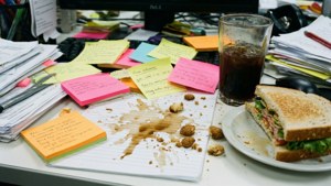 Office Desk Mess