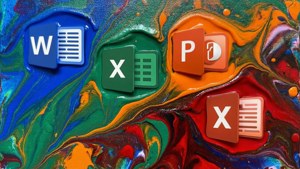 Office Fluid Art