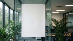 Office Glass Wall Poster