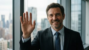 Office Wave Goodbye