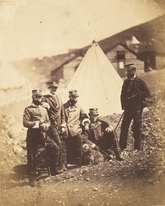 Officers of the 71st Highlanders.