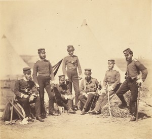 Officers of the 90th Regiment.