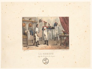 Officier met patroontas