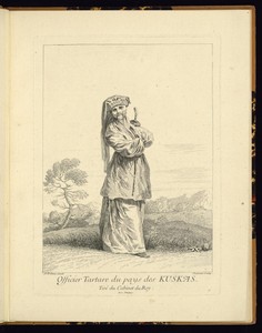 Officier Tartare du pays des Kuskas