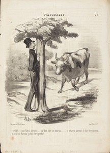 Oh!... une bête a cornes...