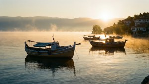 Ohrid Sunrise Serenity