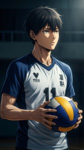 Oikawa in Thought