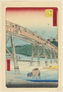 Okazaki from the Series 53 Stations of Tokaido