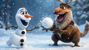 Olaf and Sven Play